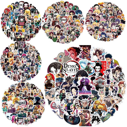 50pcs Various Demon Slayer Stickers | Stickers | Demon Slayer