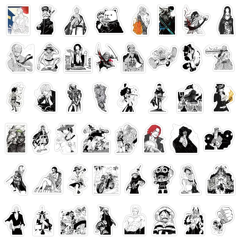 10/30/50/100PCS One Piece Stickers Luffy Decals | Sticker | One Piece