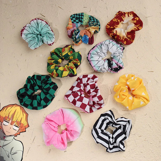 Scrunchies Tanjirou Shinobu Giyu Accessories | Accessories | Demon Slayer