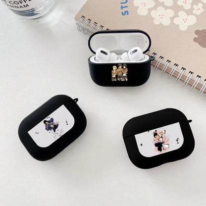 Earphone Cover For Apple Airpods 1 2 Case | Soft Silicon Cases | Attack on Titan