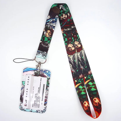 Credential Holder Lanyards | Keychain | Demon Slayer