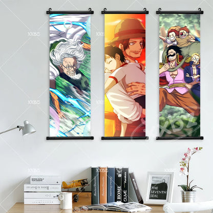 Sanji Posters ONE PIECE Wall Art Usopp Home Decoration Vivi Hanging Painting Rayleigh Scroll Picture | Poster | One Piece