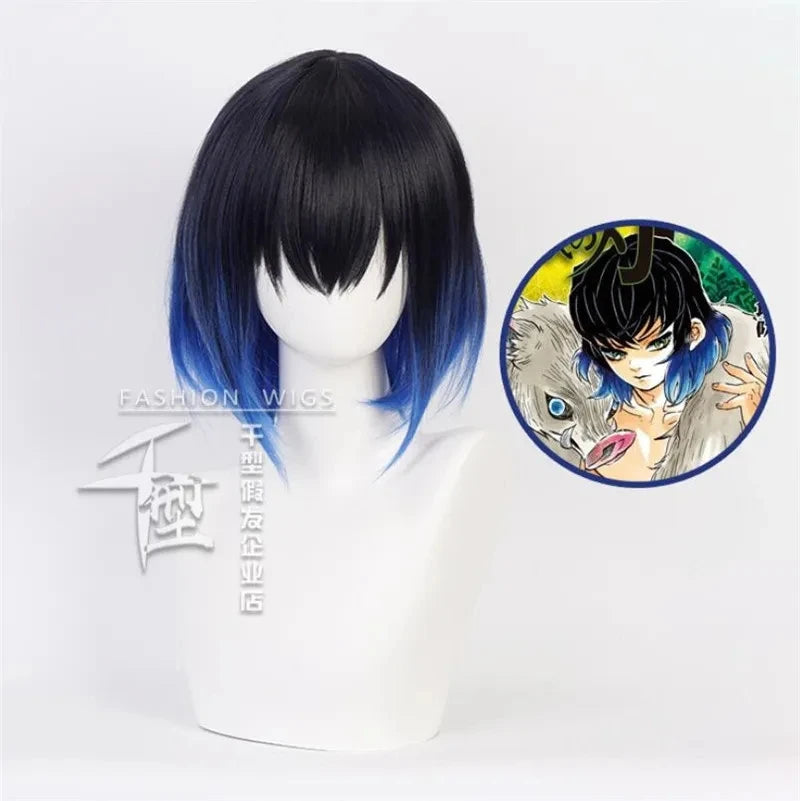 Hashibira Inosuke Wig | Cosplay Wig | Demon Slayer