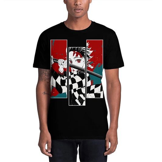 Demon Slayer T-shirt | Vintage Gothic Tee | Demon Slayer Kimetsu No Yaiba