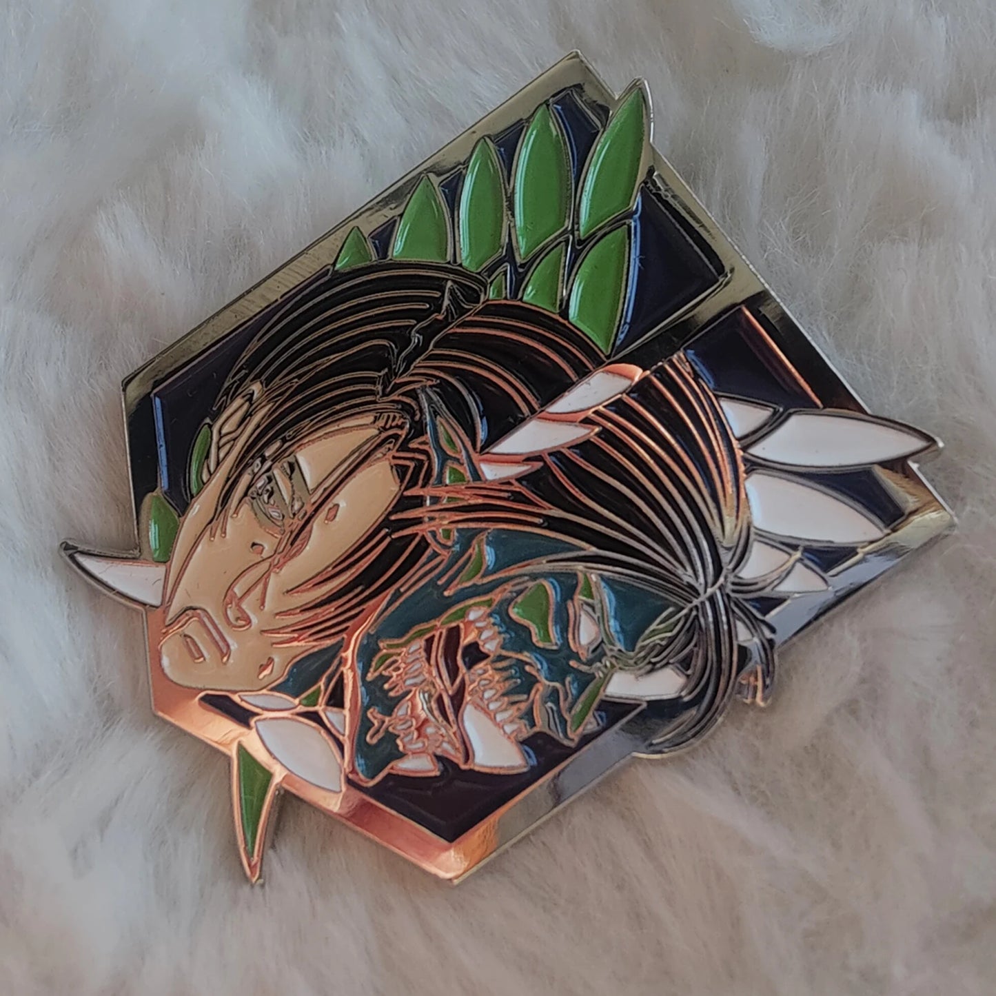 AoT Levi Enamel Pin Lapel Brooch | Jewelry Accessory | Attack on Titan