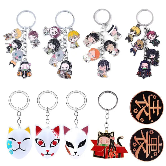 Tanjirou Nezuko Zenitsu Keychain | Accessories | Demon Slayer