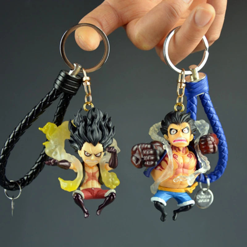 One Piece Figure Luffy 5th Gear Nica Mode Keychain | Keychain | One Piece