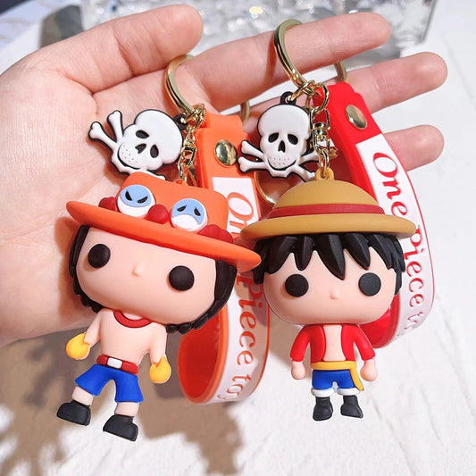 PVC Keychain OP Luffy Doll Bag Pendant | Keychain | One Piece