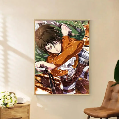 Attack on Titan Poster Classic Movie Posters | Wall Sticker | Attack on Titan