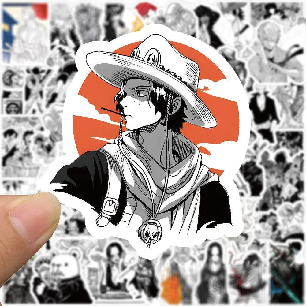 10/30/50/100PCS One Piece Stickers Luffy Decals | Sticker | One Piece