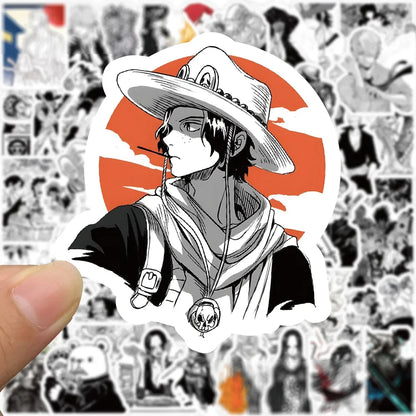 10/30/50/100PCS One Piece Stickers Luffy Decals | Sticker | One Piece