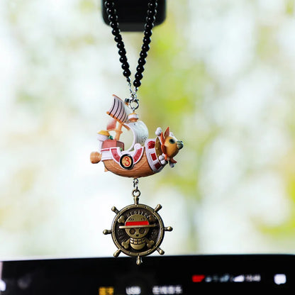 Pirates Boat Going Merry/ThousandSunny Ship Car Pendant Action Figure | Car Pendant | One Piece