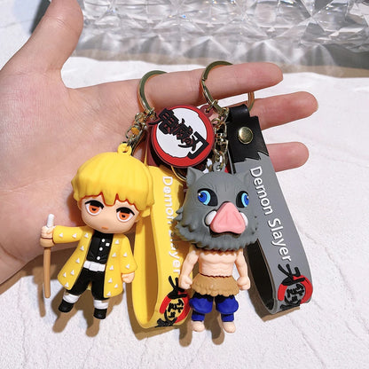 Keychain Kimetsu No Yaiba Mitsuri Rengoku Kamado Nezuko | Accessories