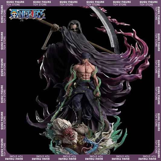 23.5cm One Piece Figure Roronoa Zoro death action Figurine | PVC statue Model | One Piece