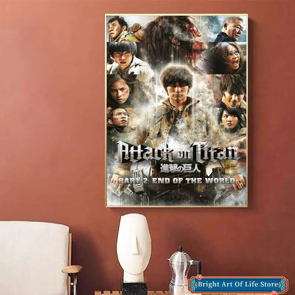 Attack on Titan II End of the World Movie Poster | Poster | Attack on Titan