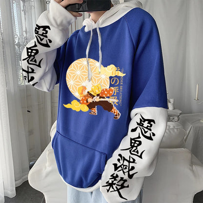 Zenitsu Agatsuma Oversize Hoodie | Hoodie | Demon Slayer