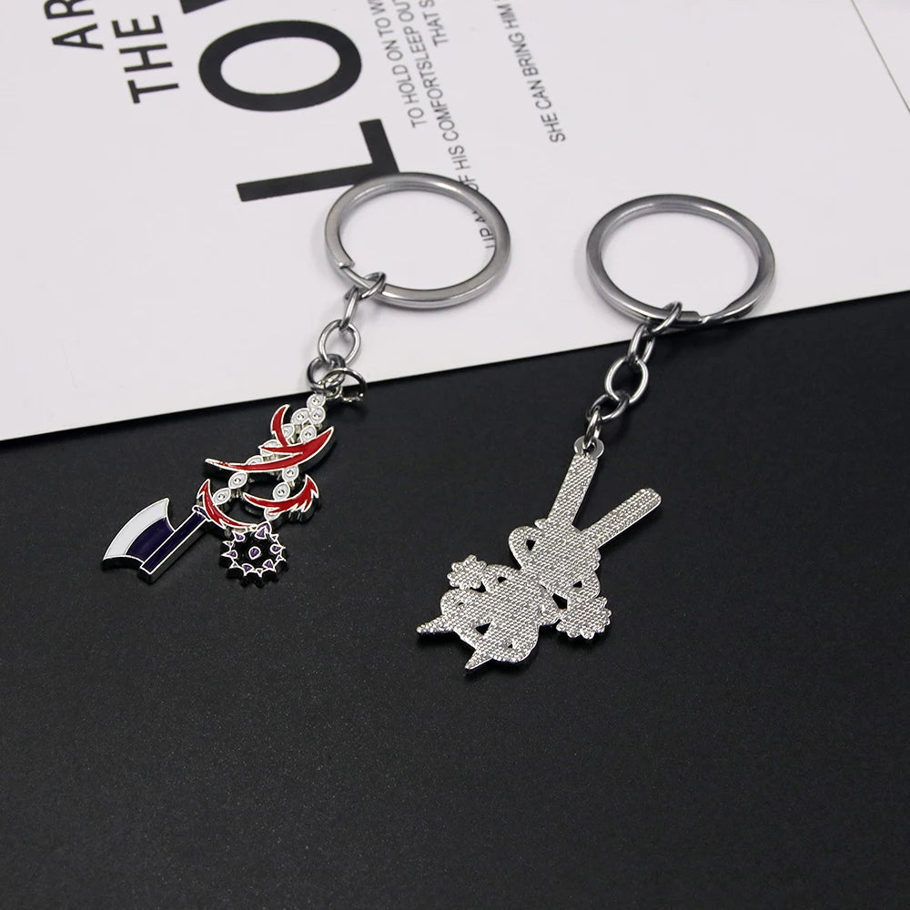 Tomioka Giyuu Weapon Keyring | Metal Pendant | Demon Slayer