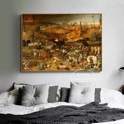 Triumph of Death Prints | Canvas Painting | Pieter Bruegel