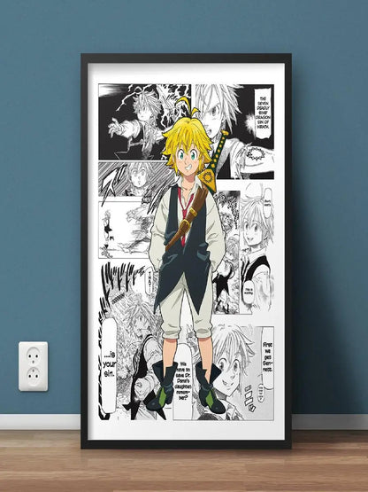 MHA Canvas Manga Poster | Wall Art | My Hero Academia