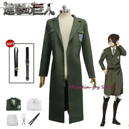 Levi Cosplay Costume Scouting Legion Soldier Coat | Cosplay Costume | Attack on Titan