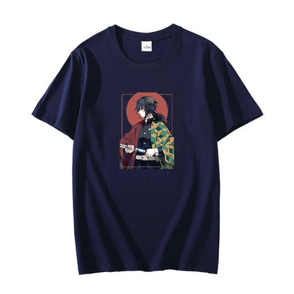 Giyu Tomioka Gothic T-shirt | T-Shirt | Demon Slayer Kimetsu No Yaiba