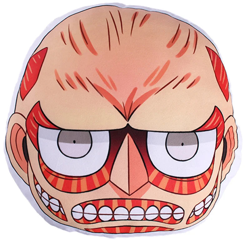 Q Version Titan Pillow Cushion | Pillow Cushion | Attack on Titan