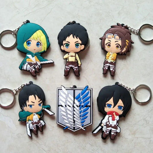 Attack On Titan Keychain PVC | Keychain | Attack on Titan