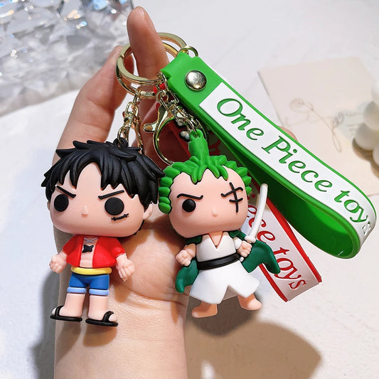 PVC Keychain OP Luffy Doll Bag Pendant | Keychain | One Piece