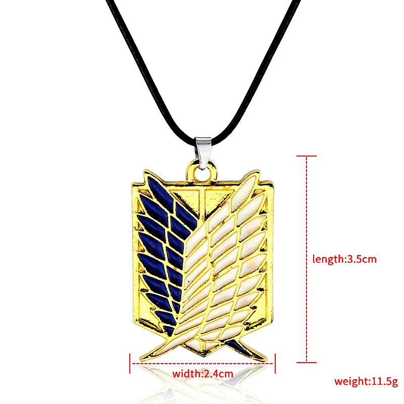 Pendant Necklace Wings of Freedom | Necklace | Attack on Titan