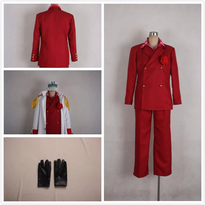 Admiral Akainu Jacket Set | Cosplay Costume | One Piece