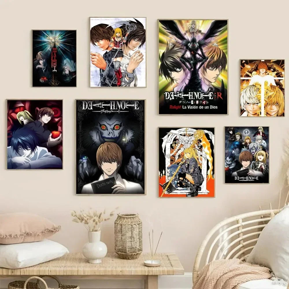 DEATH NOTE Poster Stickers | Wall Murals | Death Note