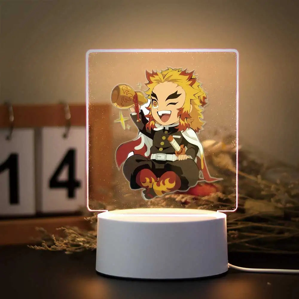 Demon Slaying Corps 3D Lamp | Night Light | Demon Slayer