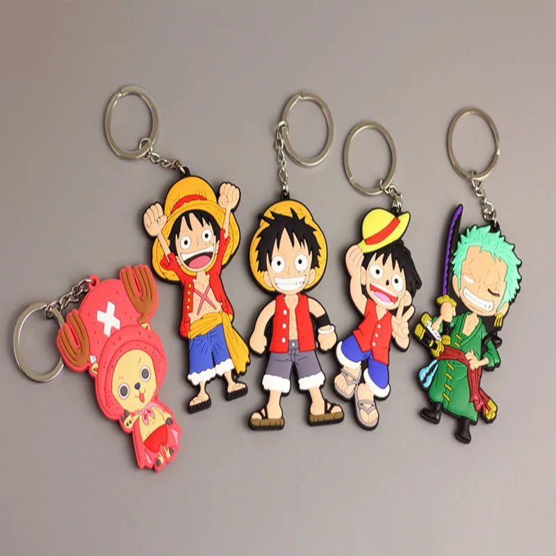 One Piece Luffy Chopper Soft Keychain | Keychain | One Piece