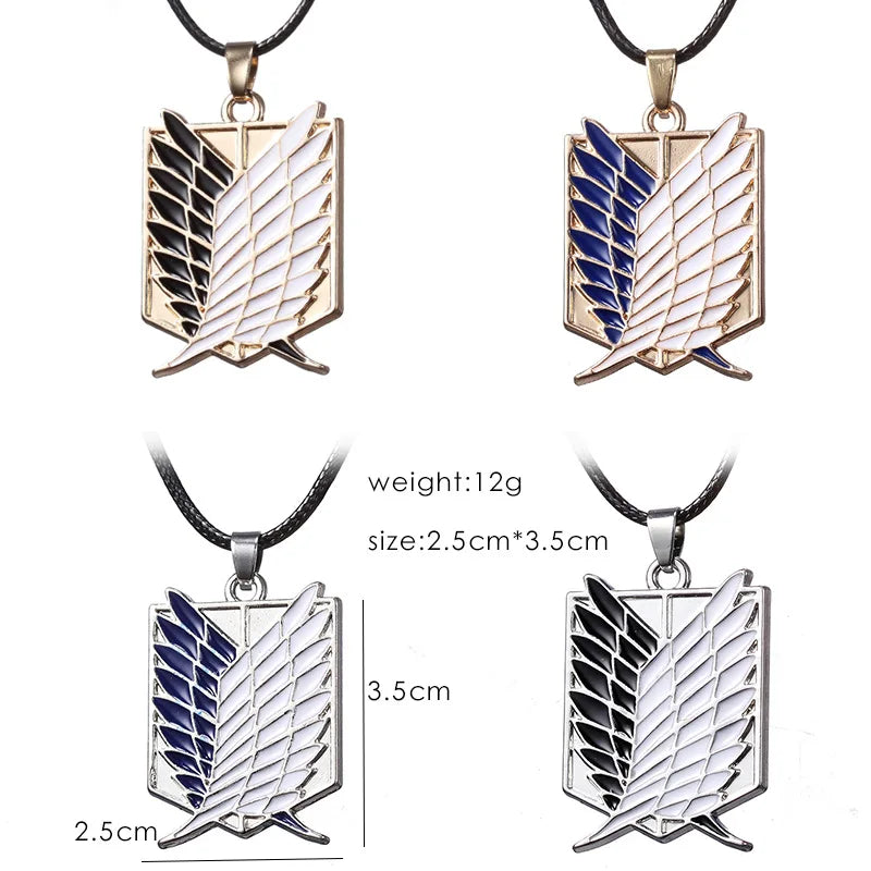 Attack On Titan Necklace Wings Of Freedom | Necklace | Attack on Titan