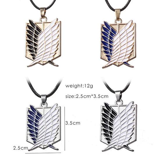 Attack On Titan Necklace Wings Of Freedom | Necklace | Attack on Titan