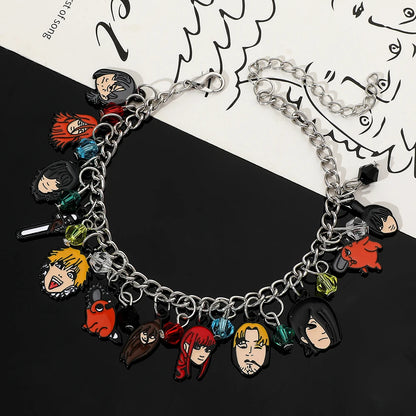 Enamel Charm Bracelet | Bracelet | Chainsaw Man