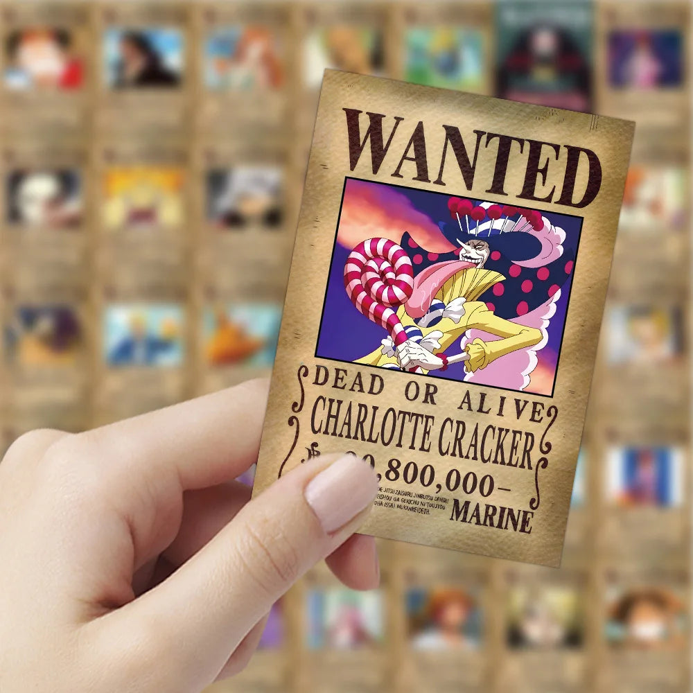 One Piece Wanted Posters Stickers | Decal Sticker | One Piece