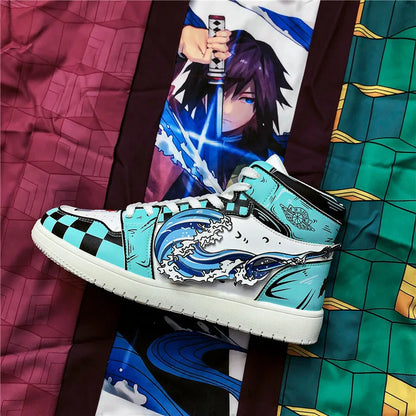 Tanjirou Sneakers | High Top Shoes | Demon Slayer