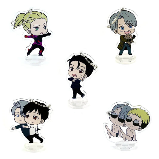 Yuri on Ice Victor Yuuri Katsuki Giacometti Christophe Plisetsky Keychain | Pendant | Yuri on Ice