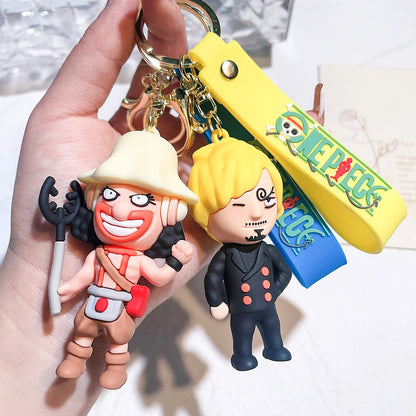 Luffy Keychain Backpack Pendant Doll Accessories | Keychain | One Piece