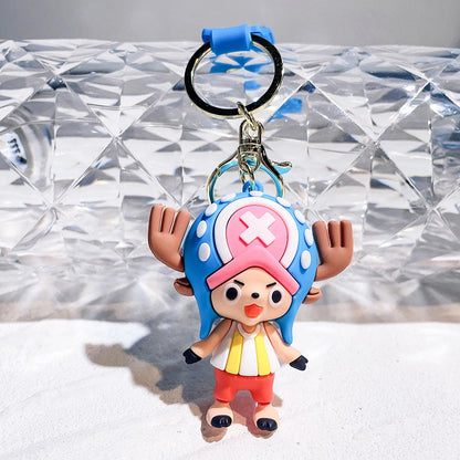 Onepiece Creative Luffy Zoro  Keyring Car Bag Decoration Pendant Key Chains | Keychain | One Piece