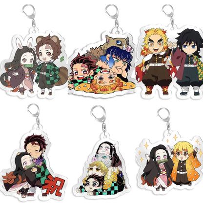 Charm Figure Key Chain | Accessories | Demon Slayer