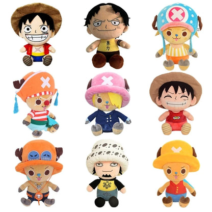 One Piece Plush Dolls | Stuffed Keychain Pendants | One Piece