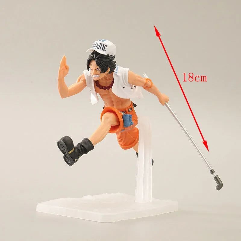 Luffy Portgas D Ace Sabo Brohters Figure | Collectible Statue Decorations Doll | One Piece