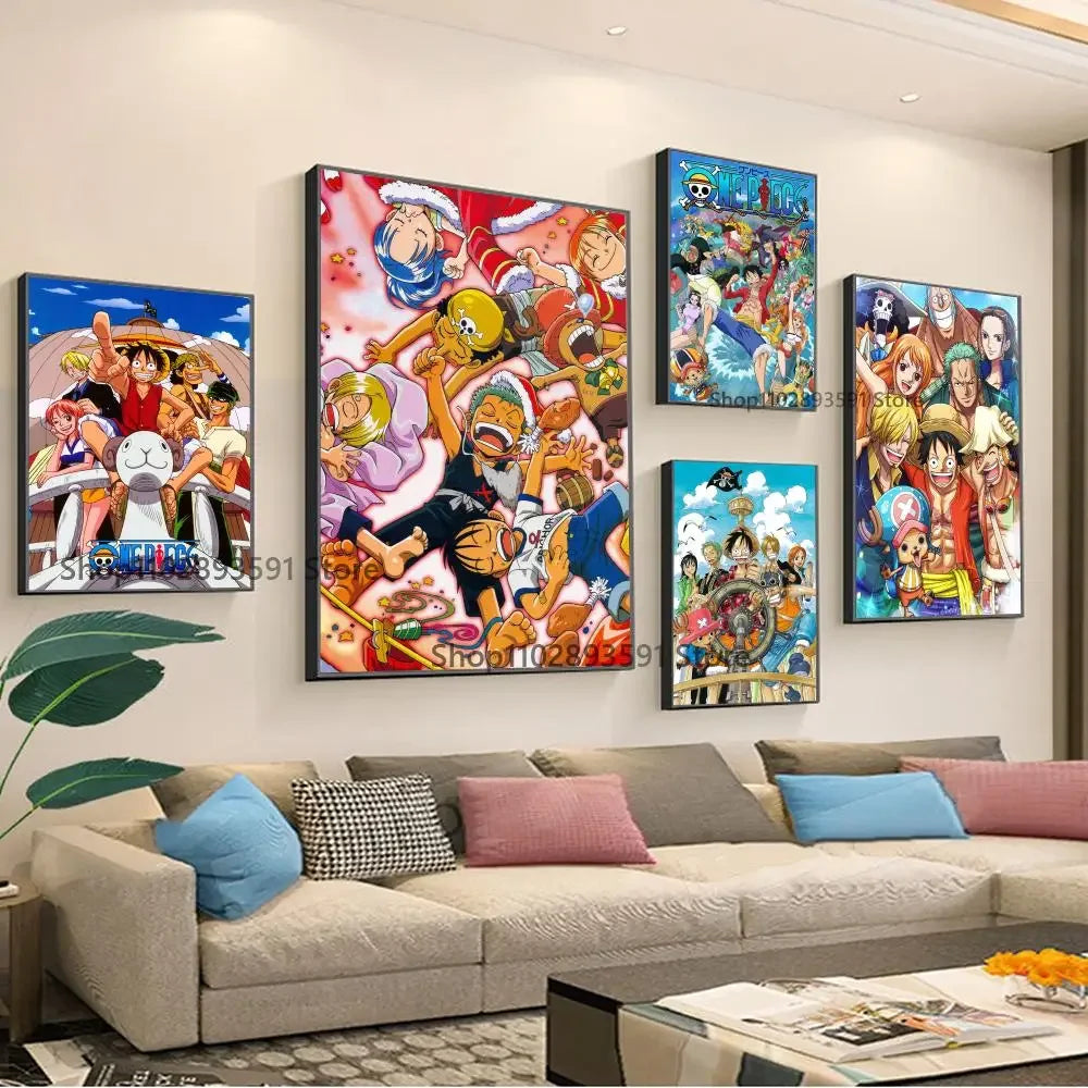 1pc One Piece Poster Poster Stickers Art Wall Murals Decor | Poster | One Piece