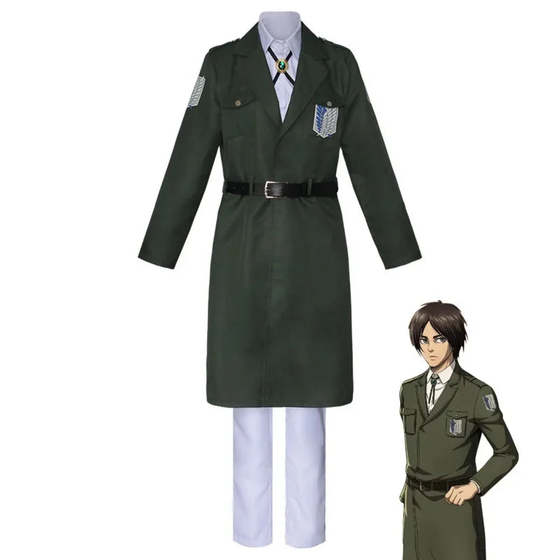 Mikasa Ackerman Survey Corps Uniform Cosplay Costume | Cosplay Costume | Attack on Titan