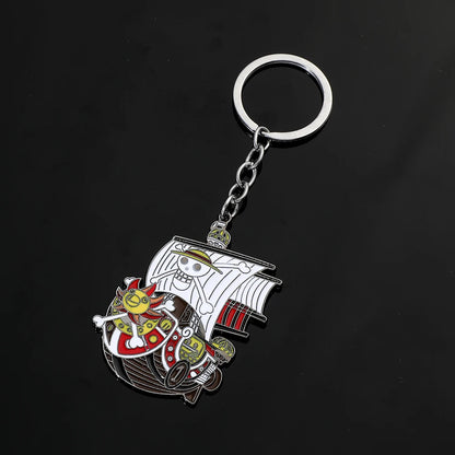 One Piece Boys Classic Luffy Sunny Ship Keychain | Keychain | One Piece