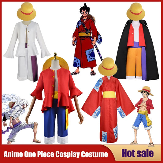 One Piece Cosplay Costume Straw Hat Boy | Cosplay Costume | One Piece