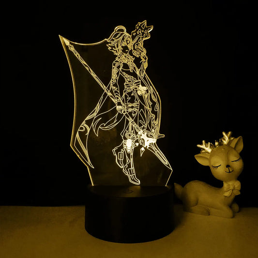 Genshin Impact Night Light | Table Lamp | Genshin Impact