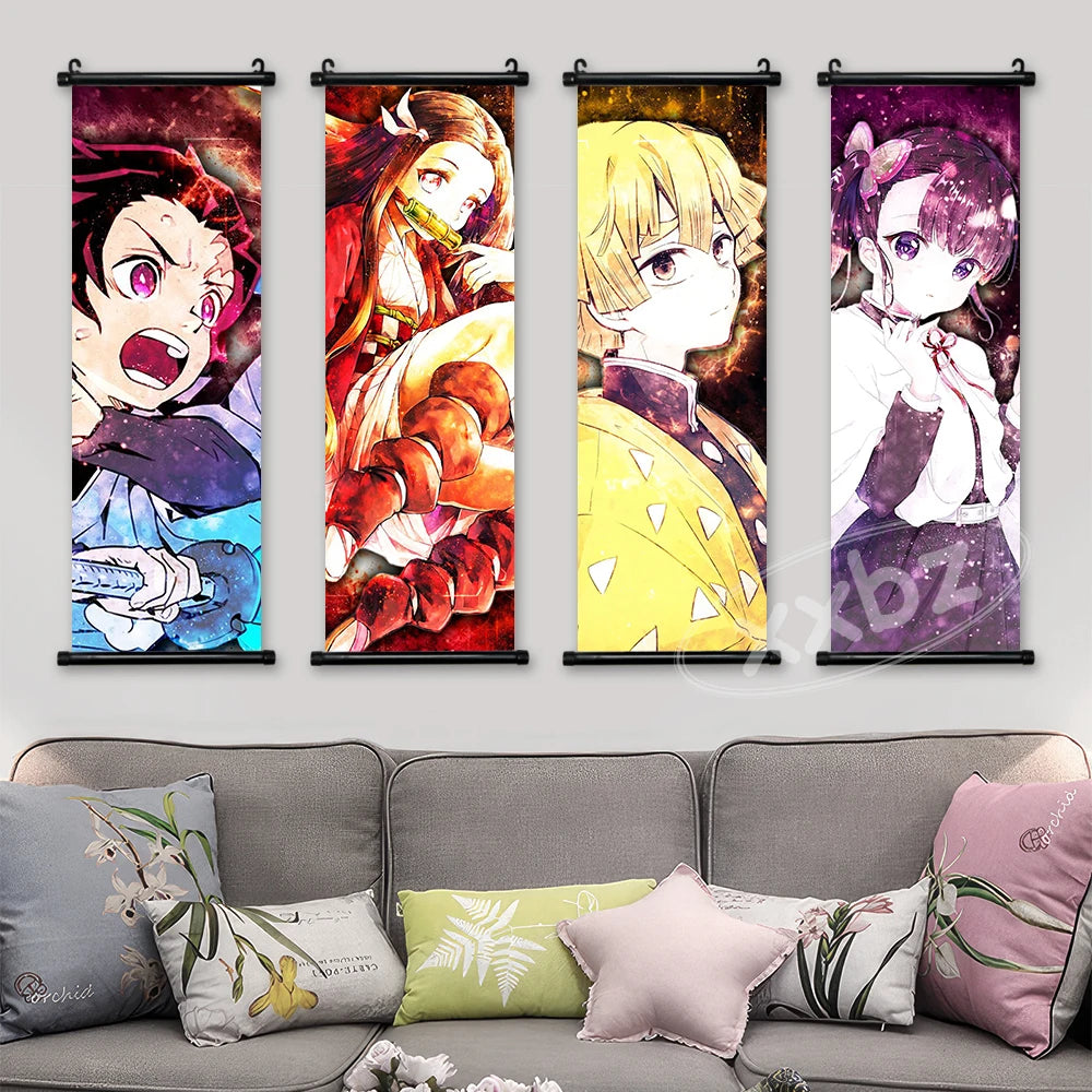 Canvas Wall Art HD Prints Poster | Decor | Demon Slayer